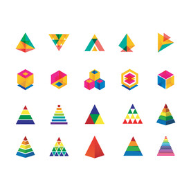 几何图形图标形状多边形元素图片