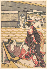 喜多川歌磨 浮世绘 和风