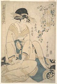 喜多川歌磨 浮世绘 和风