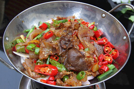 干锅牛肉