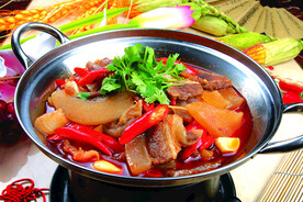 干锅牛肉