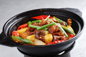 干锅牛肉