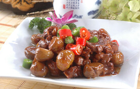 板栗大雁肉