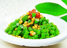碧绿嫩豆角