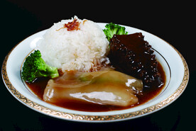 刺身鱼唇扣饭