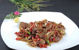 葱爆羊肉