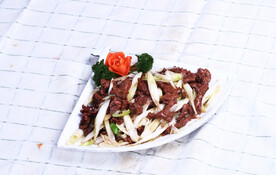 大葱爆羊肉