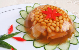黄豆虾仁冻