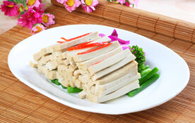 灰培豆腐