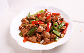 尖椒炒大肠