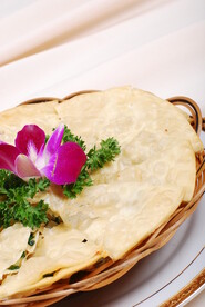韭菜煎虾饼