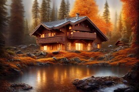 漫画 风景 