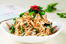 三丝油豆腐