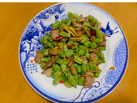 四季豆炒肉