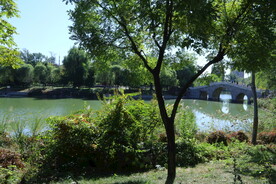 龙潭中湖风景 