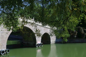 龙潭中湖风景 