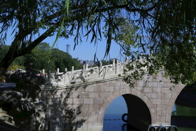 龙潭中湖风景 