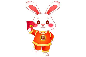 卡通小兔子