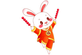 兔年卡通小兔子
