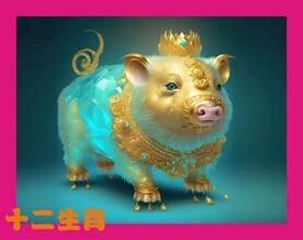 十二生肖猪 