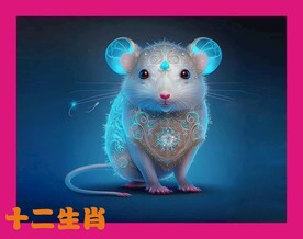 十二生肖鼠 