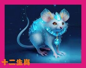 十二生肖鼠 