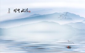 背景墙客厅装饰画