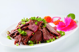 葱花驴肉