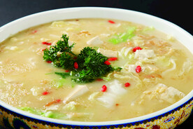 功夫香菜豆腐