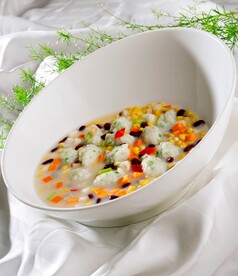 五谷芥菜鱼丸