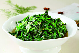 虾米鸡汁菠菜
