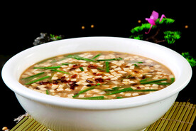 油菜豆腐汤