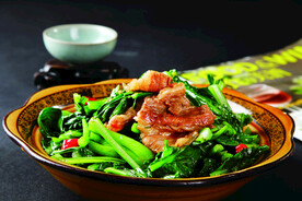 砂锅菜苔