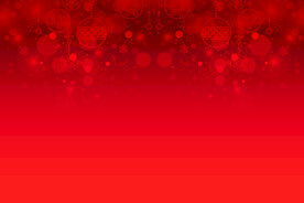 红色背景