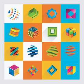 几何图形图标形状多边形元素图片