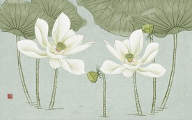 背景墙水墨画