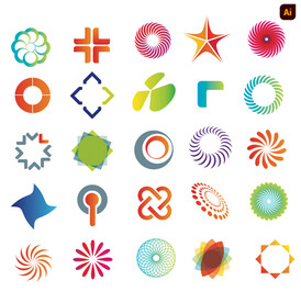 抽象汇聚科技logo