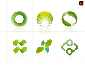 绿色环保科技logo