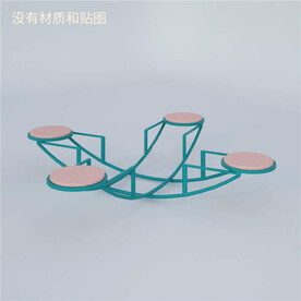 C4D模型旋转游乐设施