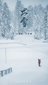 大雪海报