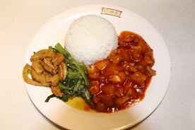 荔枝肉套餐饭