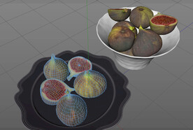 C4D模型 无花果