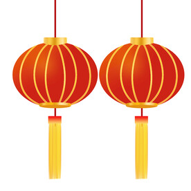 彩色卡通灯笼