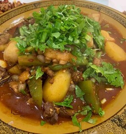 土豆烧排骨