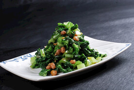 四毛菜拌黄豆