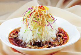 鹅肠绿豆爽