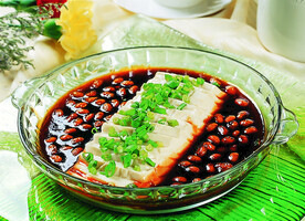 港式小葱拌豆腐