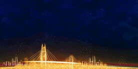 蓝色科技背景