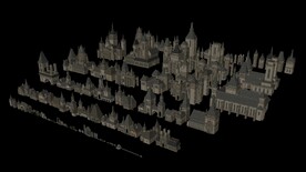 C4D模型建筑物