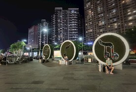 广场小品灯